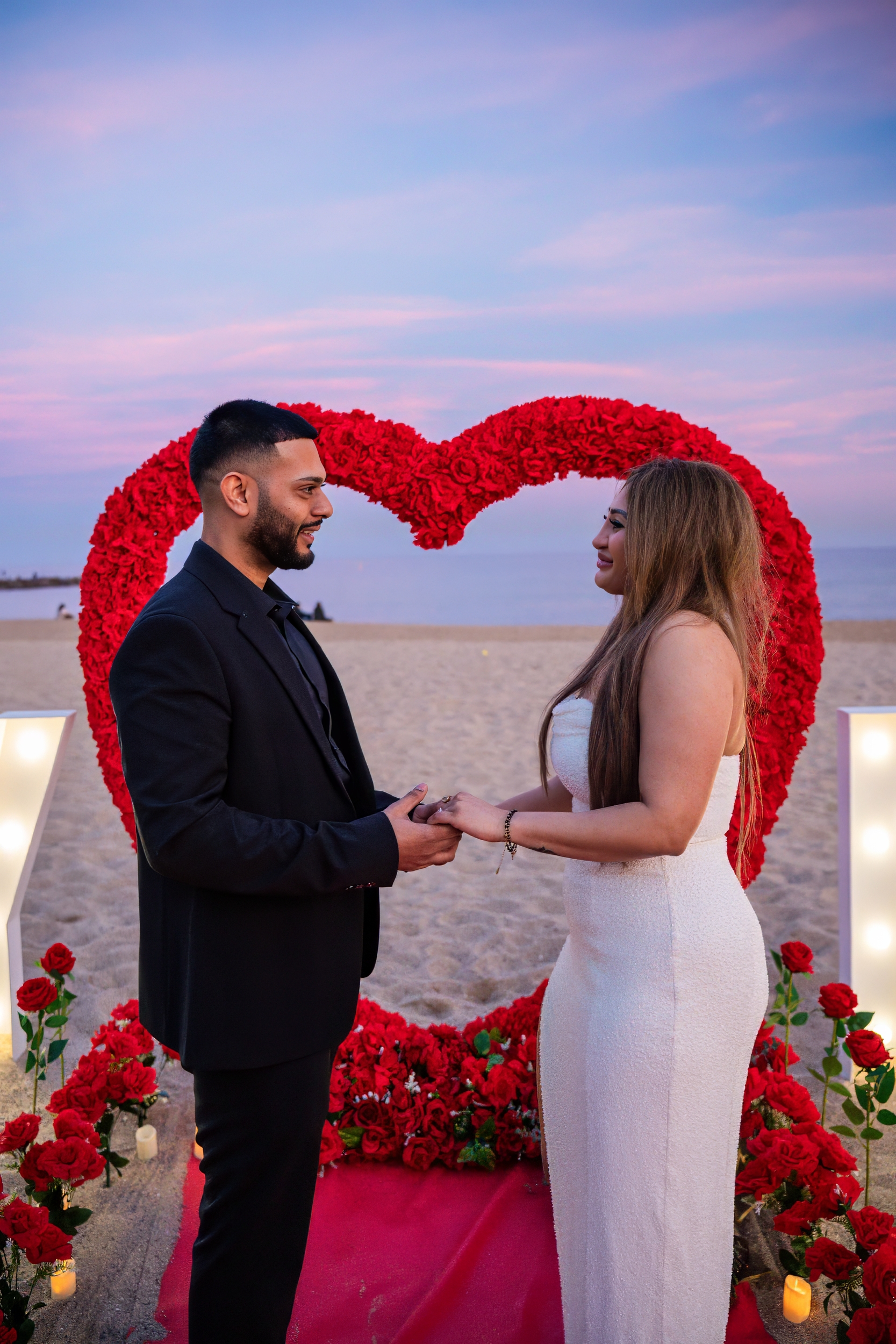 Wedding proposal in Barcelona